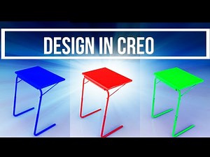Table Mate Design in Creo || CAD Projects