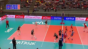 10K views · 146 reactions | Here comes the boom! Belgians  and Russians  go for it in Kortrijk. Wow!  https://go.volleyball.world/TV #BePartOfTheGame #volleyball #VNLWomen #VNL #ingame TopVolley Belgium RUSSIAN VOLLEYBALL WOMEN | Volleyball World | Facebook