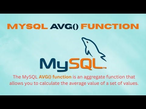 MySQL AVG Function