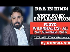 Floyd Warshall's- All Pair Shortest Path