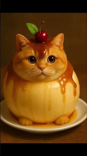 Pudding Cat Moments 🐱🍮