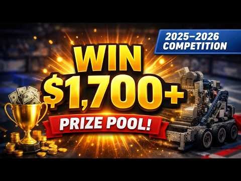 $1,700+ Prize Pool of Products! Join Our 2025–2026 VEX IQ Mix & Match Competition (How to Enter)