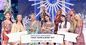 "MORE & MORE" Just Became TWICE's Fastest MV To Reach 100 Million Views