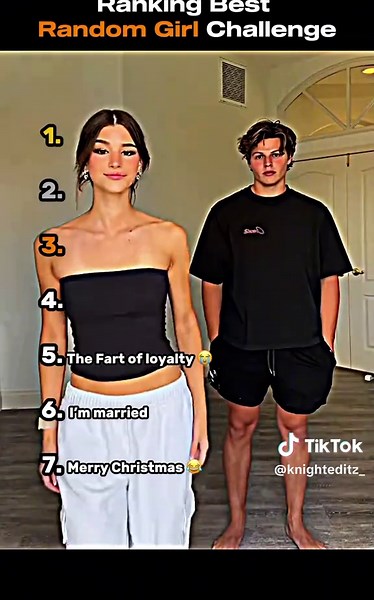 Ranking Best Random Girl Challenge...
