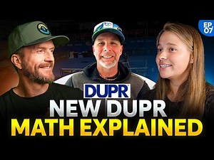 You Won… So Why Did Your DUPR Drop? We Ask the Person Who Created the Algorithm