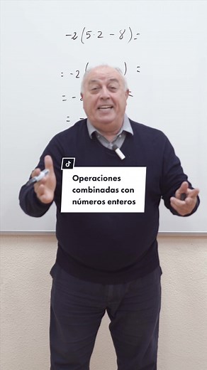 Aprende operaciones combinadas con números enteros en Secundaria