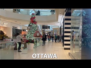 4K | Walk inside Bayshore Mall | Ottawa, Dec 2024