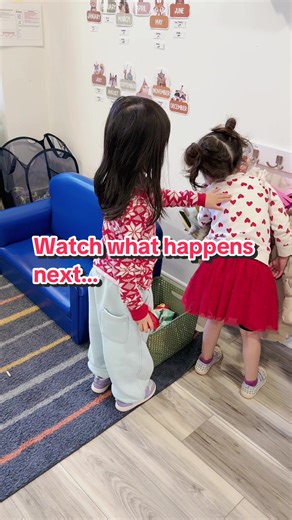 She got a Valentine surprise and her reaction says it all 🥹💖 #ValentinesDay #SweetMoments #PreschoolLife #TinyHumansBigHearts #BrightLearningAcademy