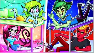 159K views · 3.9K reactions | Vampire vs mermaid vs werewolf room makeover! Teen-z | Teen-Z | Facebook
