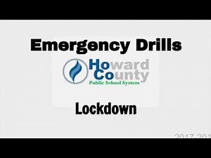 HCPSS Emergency Procedure Lockdown