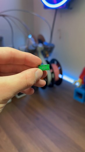 19K views · 60 reactions | Life sized Lego money?? @bambulab_official | Engi Addic | Facebook