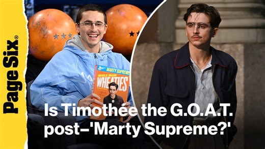 Is 'Marty Supreme' setting up Timothée Chalamet to be the G.O.A.T.?