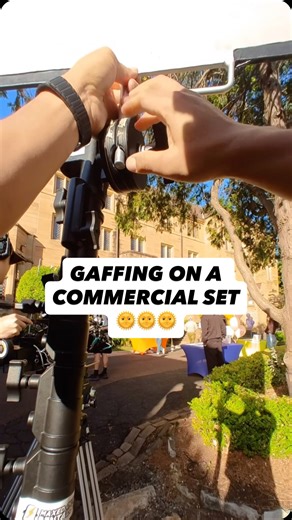 Maxed Out Films on Instagram: "Fighting the sun on a commercial set ☀️🥊 DOP: @alexanderleeway LX team: @maxedoutfilms @novakhang.cine @rainyjubilee #filmmaking #setlife #cinematography #behindthescenes #commercialshoot #gafferlife"
