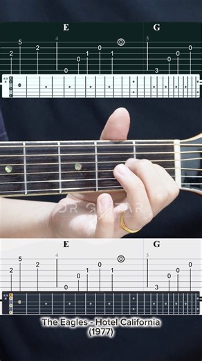 I made the Hotel California guitar intro simpler and easier to play, so you can also try it | Doni
