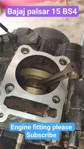 Bajaj Pulsar 150 BS4 Engine Fitting & Complete General Service