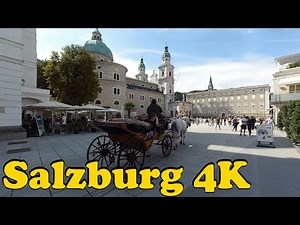 Salzburg, Austria Walking tour [4K].