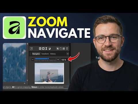 How to Zoom & Navigate in Affinity (Step By Step 2026)