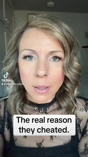 Why someone cheats They don’t cheat because of schmex. They cheat because of disconnection. Common patterns: • They don’t feel their body • They can’t identify emotions • They can’t tolerate reality • Shame runs the system Cheating is an escape from: • discomfort • inadequacy • emptiness • self-confrontation That’s why you see: • compartmentalization • secrecy • minimization • justifications Affairs don’t come from clarity. They come from disconnection. #betrayal #betrayaltrauma #affair #infidel