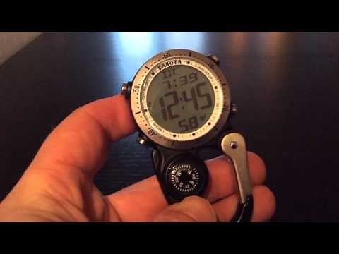 Digital Mini Clip by Dakota Watch Company
