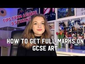 How to get FULL MARKS on GCSE Art- Tips and advice from a grade 9 student (A**) + book tour