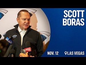 Agent Scott Boras talks Cody Bellinger, Alex Bregman, other free agents at MLB GM Meetings