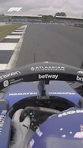 Sending it at Silverstone through Copse 🤩 | Atlassian Williams F1 Team
