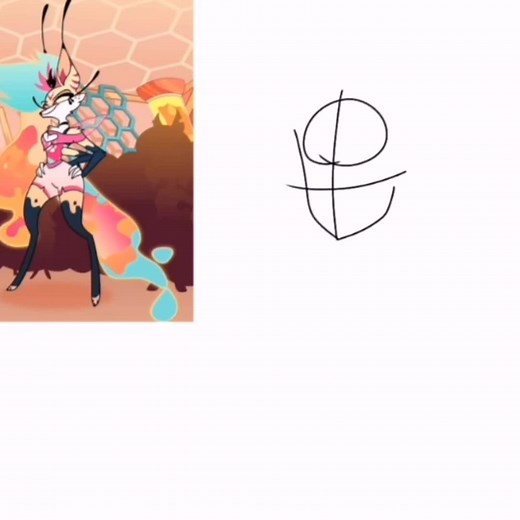 Versión humana de Queen Bee-Lzebub🐝🍯✨