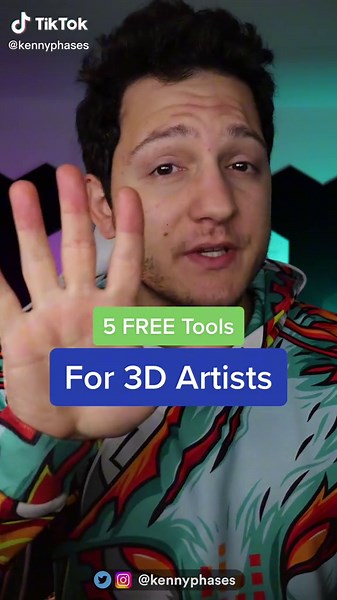 5 FREE Tools every 3D Artist should know about #3d #cgiartist #blender3d #3danimation #3dart #free #3dmotiongraphics #3Danimationdesign #3ddesigning #digitalrendering #3dproject #blenderartists #3dblendered #visualartwork #3dartists