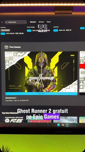 Ghostrunner 2 - free pe Epic Games! 🎊 #ndrpc #new #free #epic #games #nice | Ndr PC