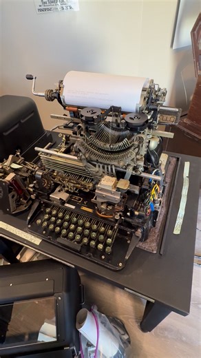 486K views · 6.7K reactions | This Model 19 Teletype is one of the newly restored items that will be demonstrated at Steam-Up tomorrow. | The New England Wireless and Steam Museum | Facebook