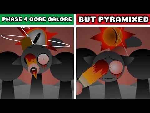Incredibox Sprunki Phase 4 Gore Galore — Original vs Pyramixed: Which Side Wins?