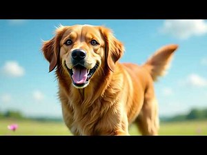 Aggressive Barking Sound Effect | Dog Barking Loudly Sound Effect | Golden Retriever Buddy