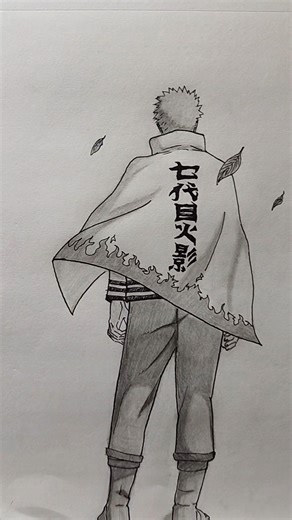 draw Naruto hokage 🥹😭 #naruto #animedrawing #narutoshippuden #itachi #anime