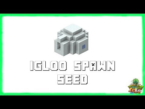 ✔ Minecraft 1.18.1: Igloo at Spawn Seed with Basement! (2022)