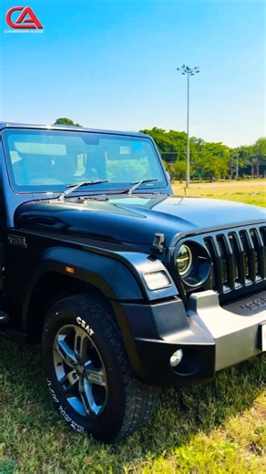 🚙 Mahindra 𝐓𝐇𝐀𝐑 Soft Top – Built for the WILD! [2022 REGD.] #mahindra #thar4x4 #suv