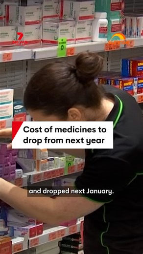 The cap price of medicines on the Pharmaceutical Benefits Scheme will drop from $31 to $25 as part of Labor's election promise to ease cost of living pressures. #pbs #medicine #pharmaceuticalbenefitsscheme #medicinecost #costofliving | 7NEWS Australia