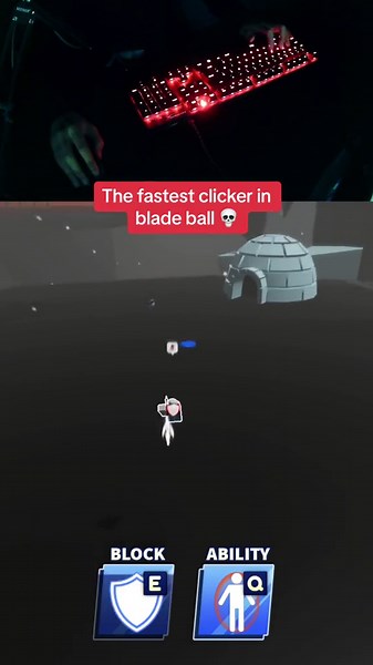 The Fastest Clicker in Blade Ball! 🔥 Clash Handcam