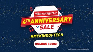 6.5K views · 33 reactions | We’re turning 4 & we can’t keep calm! Buy #MyKindOfTech to win exciting gifts and get up to 10% Instant Discount* on ICICI bank cards. Offers valid from 4th July till 7th July 2022. Valid only on www.reliancedigital.in Coming soon! . . #Reliance #RelianceDigital #Tech #Technology #Appliances #Gadgets #BuyNow #ShopNow #GreatDeals #GreatOffers #LatestInTech #BestInTech | Reliance Digital | Facebook