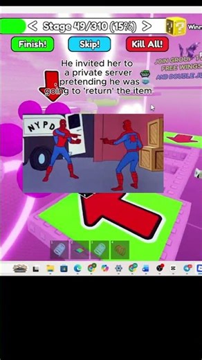 What humility, man! #roblox #robloxedit#games #gaming