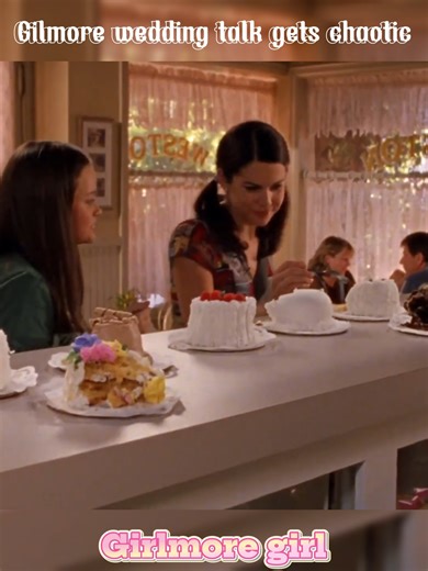 Gilmore wedding talk gets chaotic | GilmoreGirls Scenes