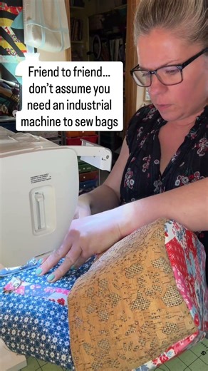 You Don’t Need an Industrial Machine to Sew Bags