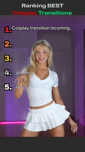 Ranking BEST Cosplay Transitions