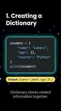 Dictionaries in Python 🔥 | Key Value Pairs and Examples Explained