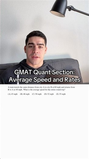 How to solve average speed problems for the GMAT exam Quant section