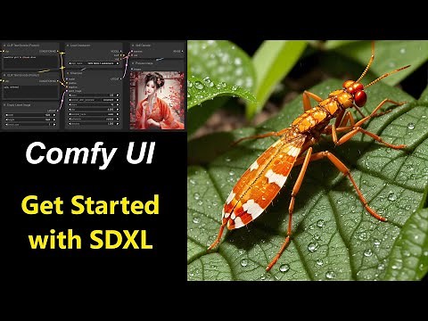 ComfyUI 01- Install and run SDXL is Super Easy