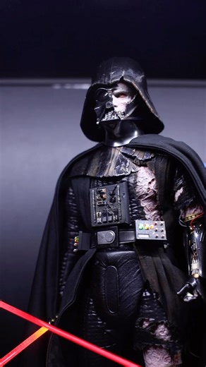 THE BEST HOT TOYS DARTH VADER DISPLAY 🔥 | #starwars #hottoys #nerd #darthvader #toy