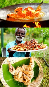 Stringray Fish and Full Chicken Tawa FRY | Village Food Factory