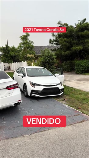 2021 Toyota Corolla SE vendido - anuncio de venta