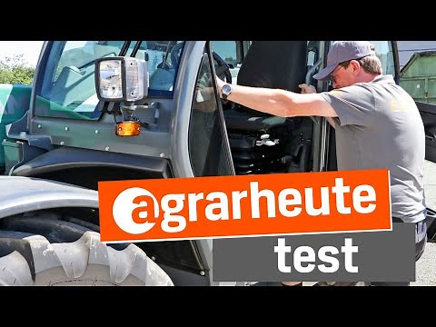 agrarheute test: Kramer telehandler KT407