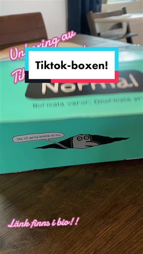 Upptäck Tiktok-boxen hos Normal Online
